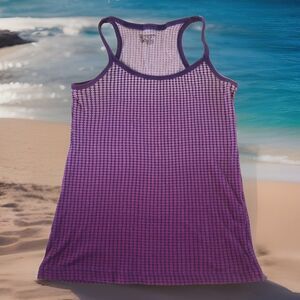 No Boundaries Women’s Tank Top Purple Ombre Juniors Size XXL